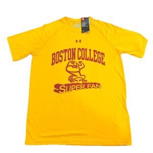 Boston College Super Fan Shirt Small Adult Under Armour BC Eagles NCAA New Tags